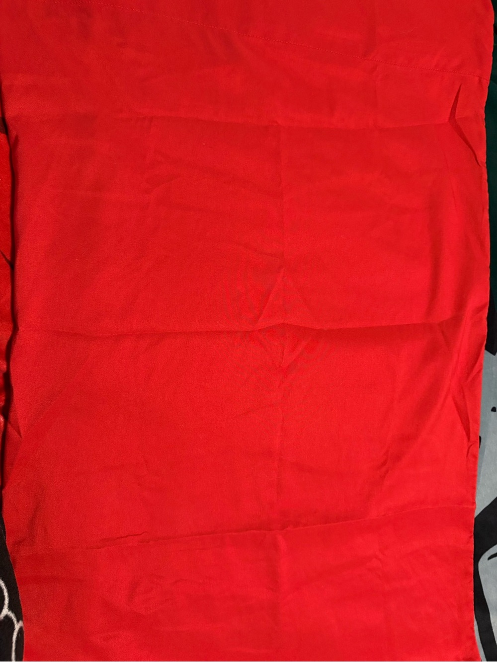 Full Size Red Microfiber Sheet Set